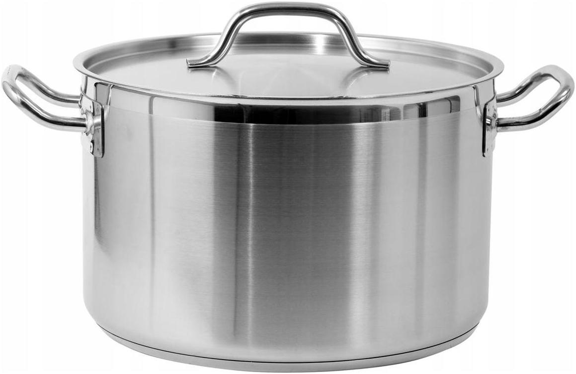 Garnek Gastronomiczny z Pokrywką Indukcja 16,1L 32x20 cm Yato YG-00025