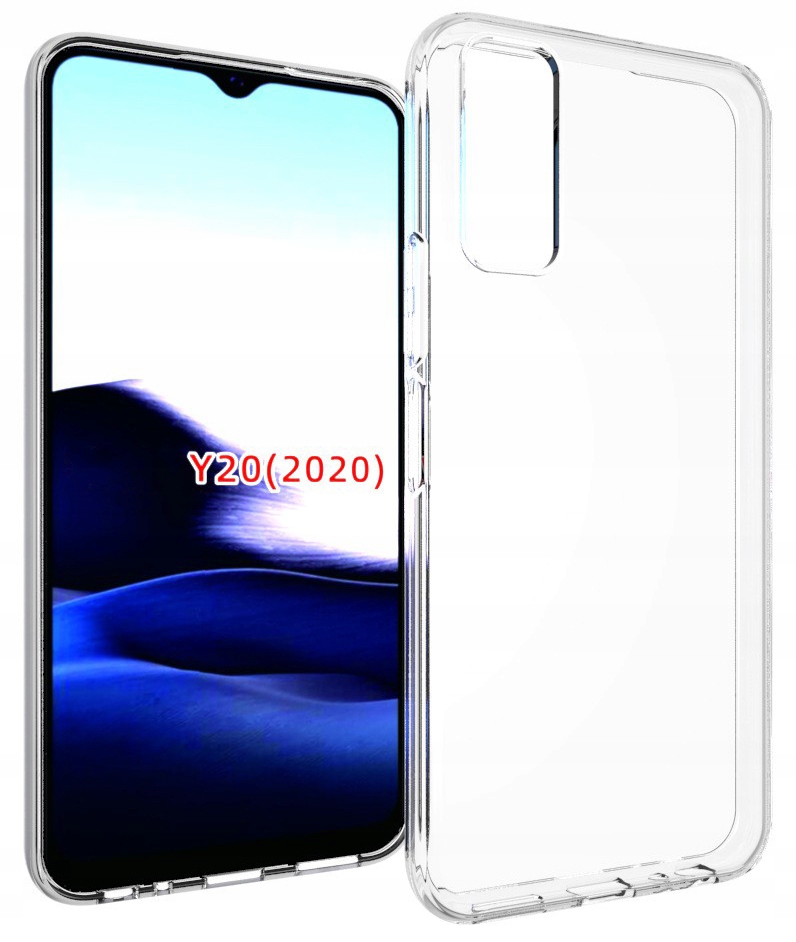 

Etui Silikon Do Vivo Vivo Y11S Y20S Szkło 9H