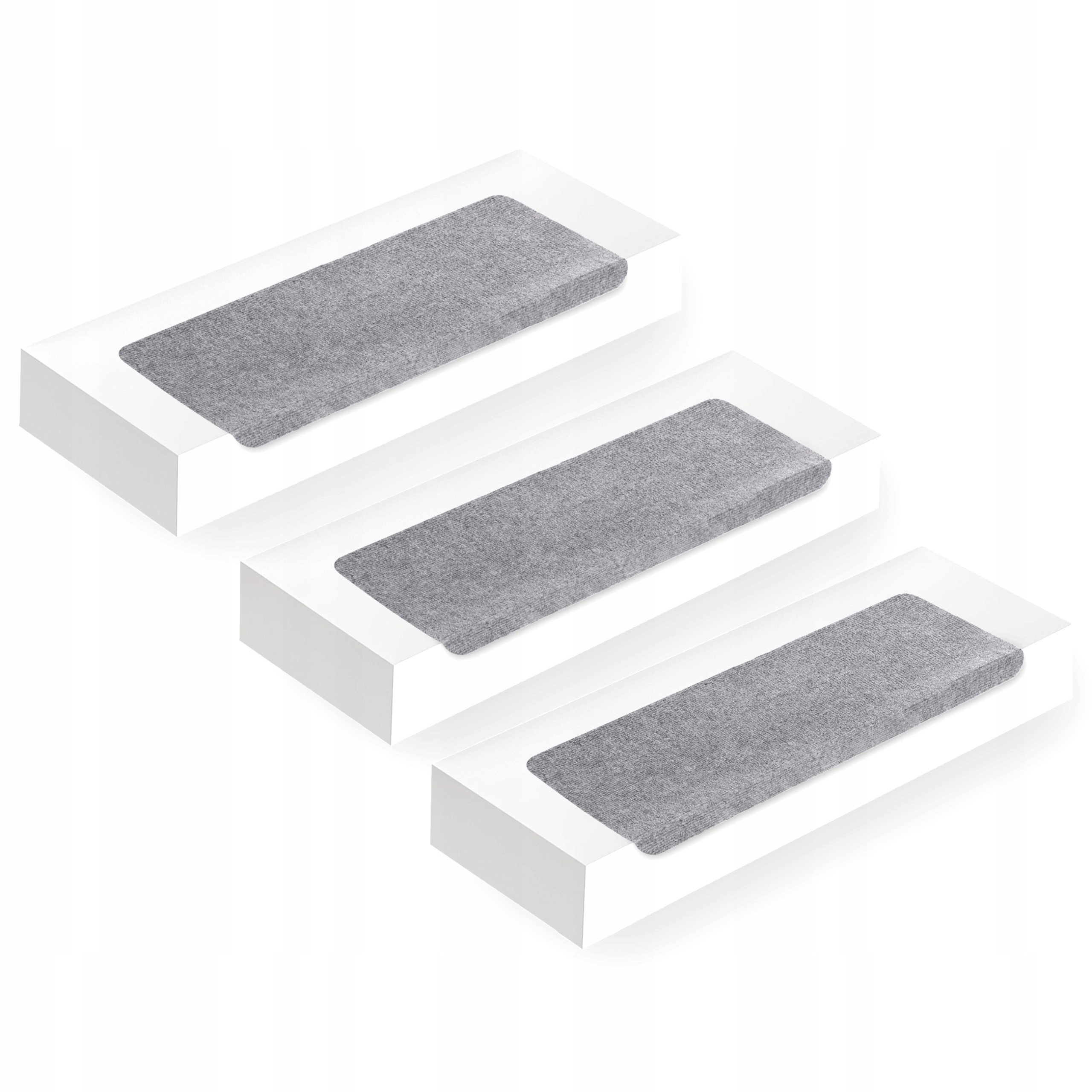 DYWANIKI NA SCHODY NAKŁADKI SAMOPRZYLEPNE 3_KOLORY Grubość 2 mm