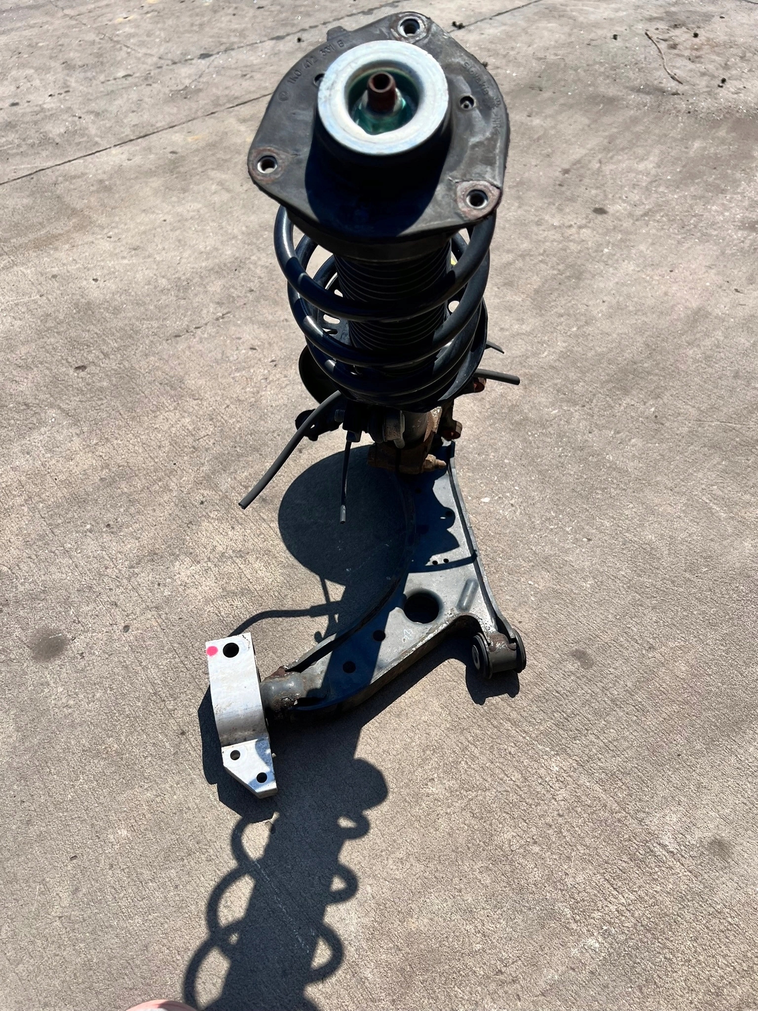 swing left front AUDI A3 VW SKODA 1T0413031DB original