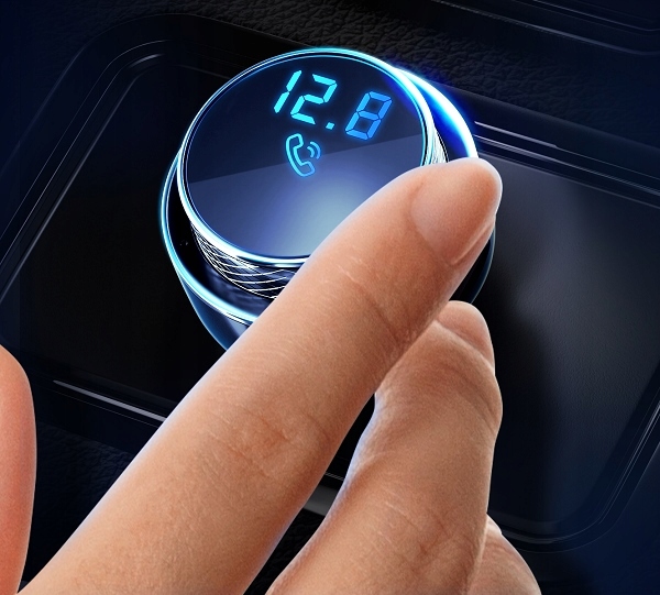 Ładowarka Transmiter 3MK HyperCar Charger 2xUSB Złącza USB