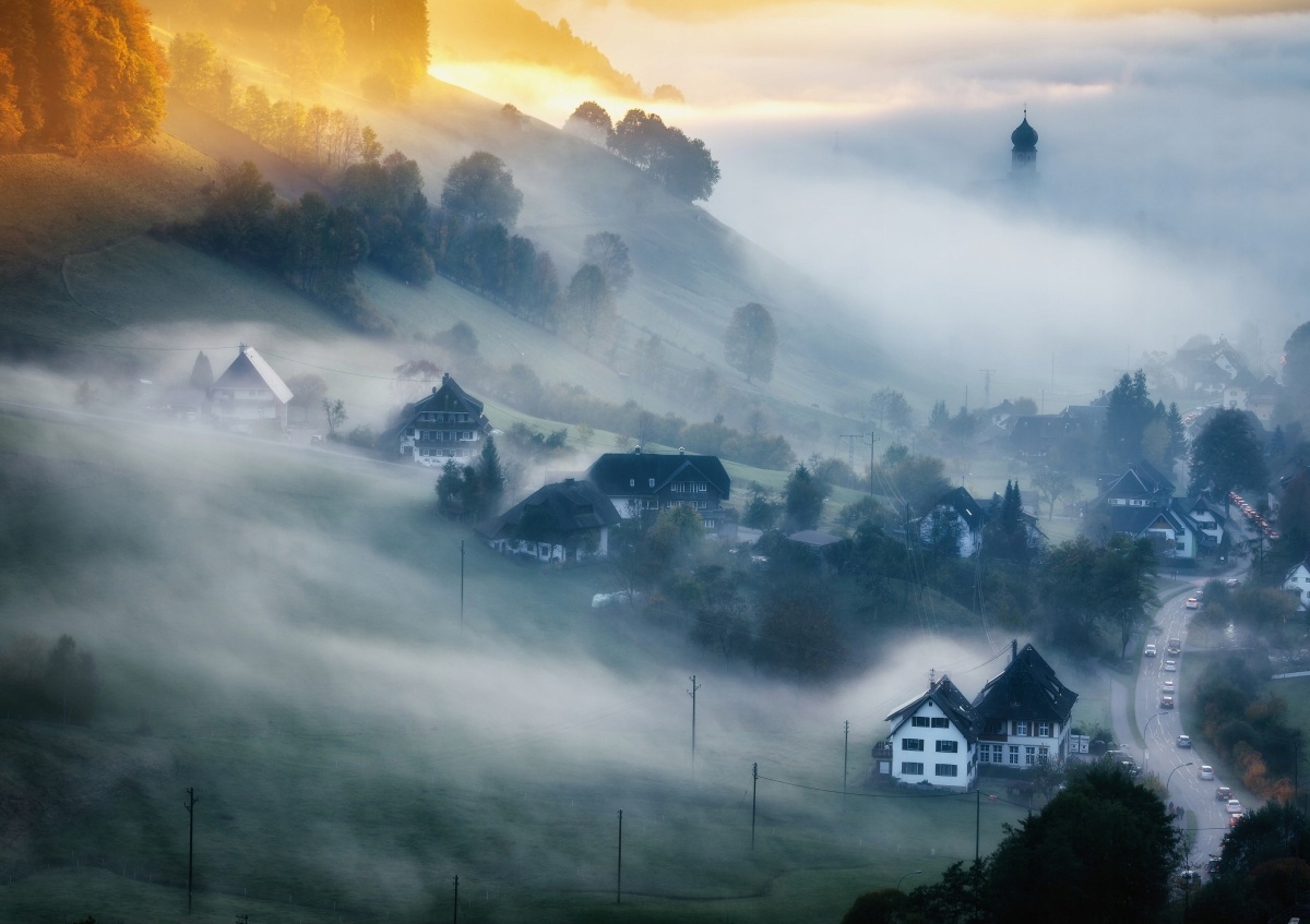 

Fototapeta Flizelinowa Zabytkowa wieś 312x219