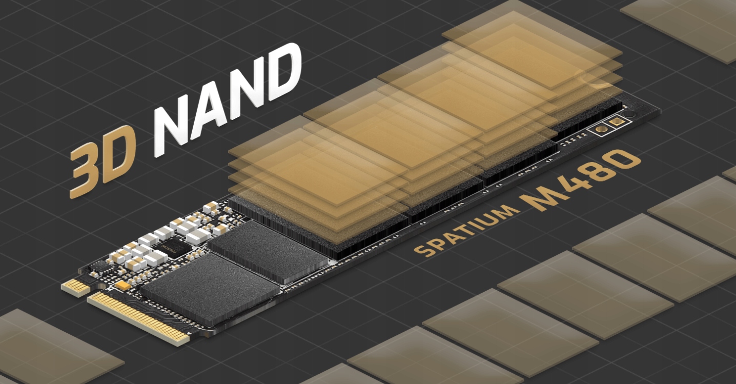 Dysk MSI Spatium M480 1000GB M.2 PCIe M2 Gen4 NVMe Interfejs M.2 PCIe