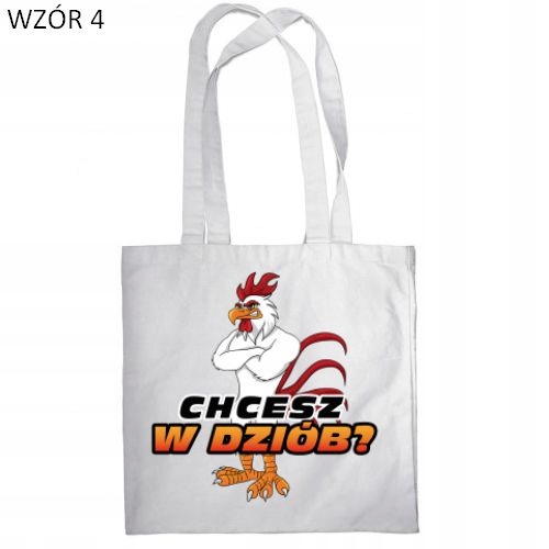 TORBA ŚMIESZNA PREZENT CHCESZ W DZIÓB RÓŻNE WZORY Tematyka, motyw różna