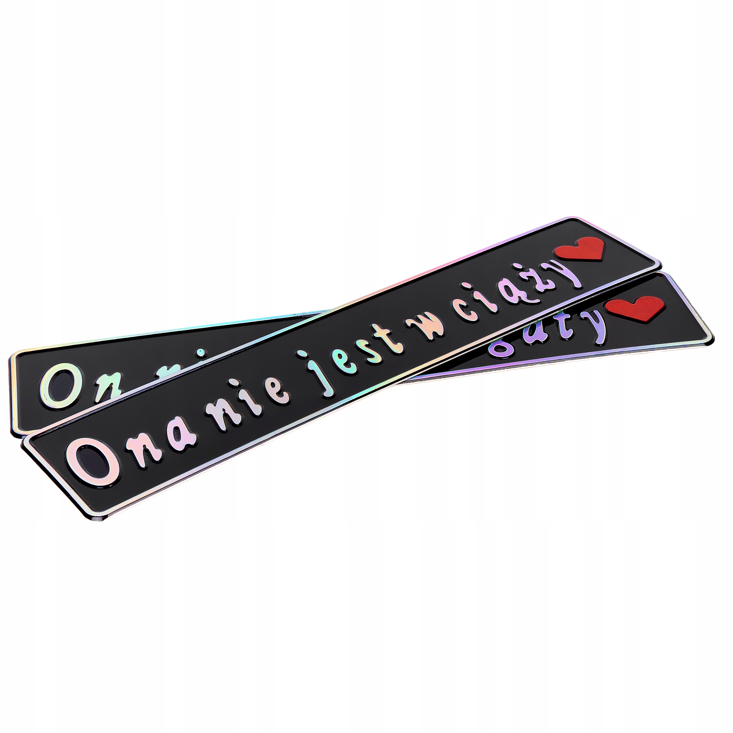 Tablice tłoczone ślubne weselne ślub dekoracja Ona