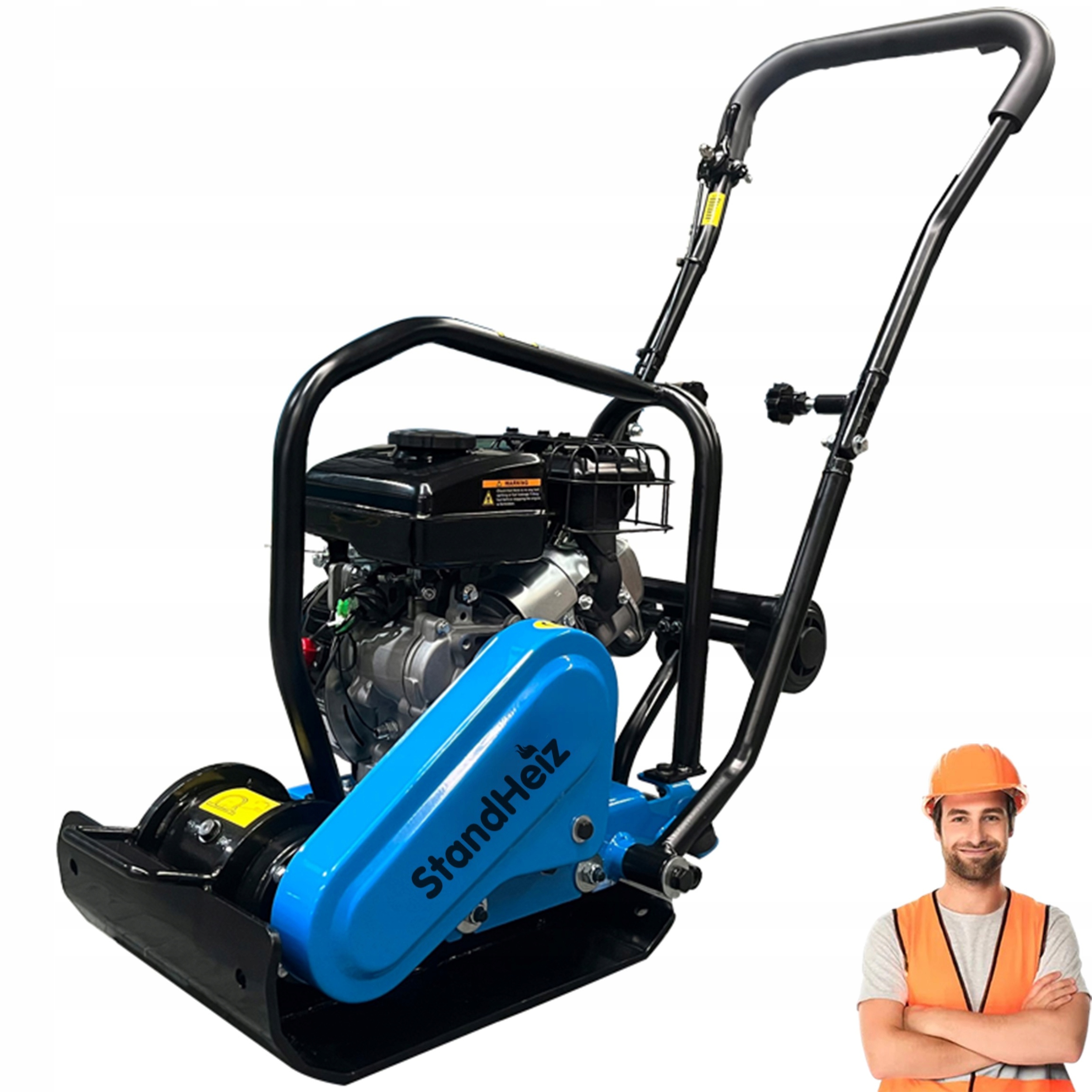 Zhutňovač Zeminy Deskový Pěch 52KG 8.5KN SIL.LONCIN154