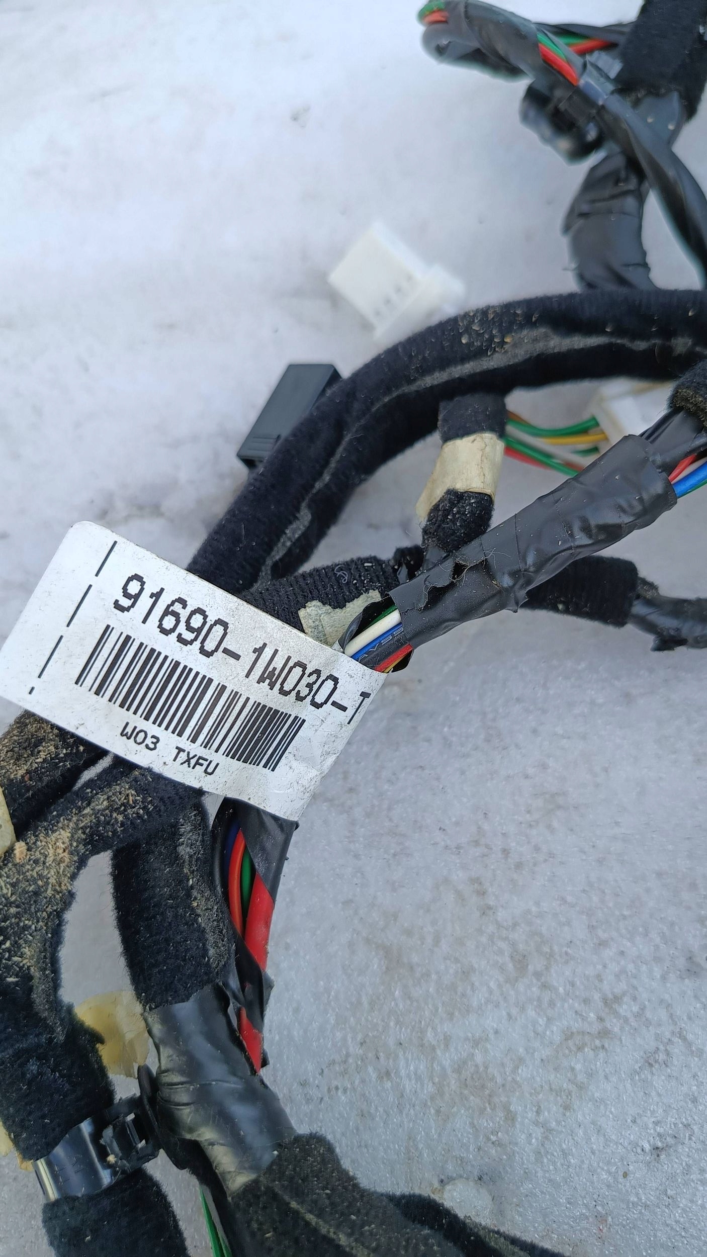 KIA RIO III bundle wiring bonnet boot 2013R