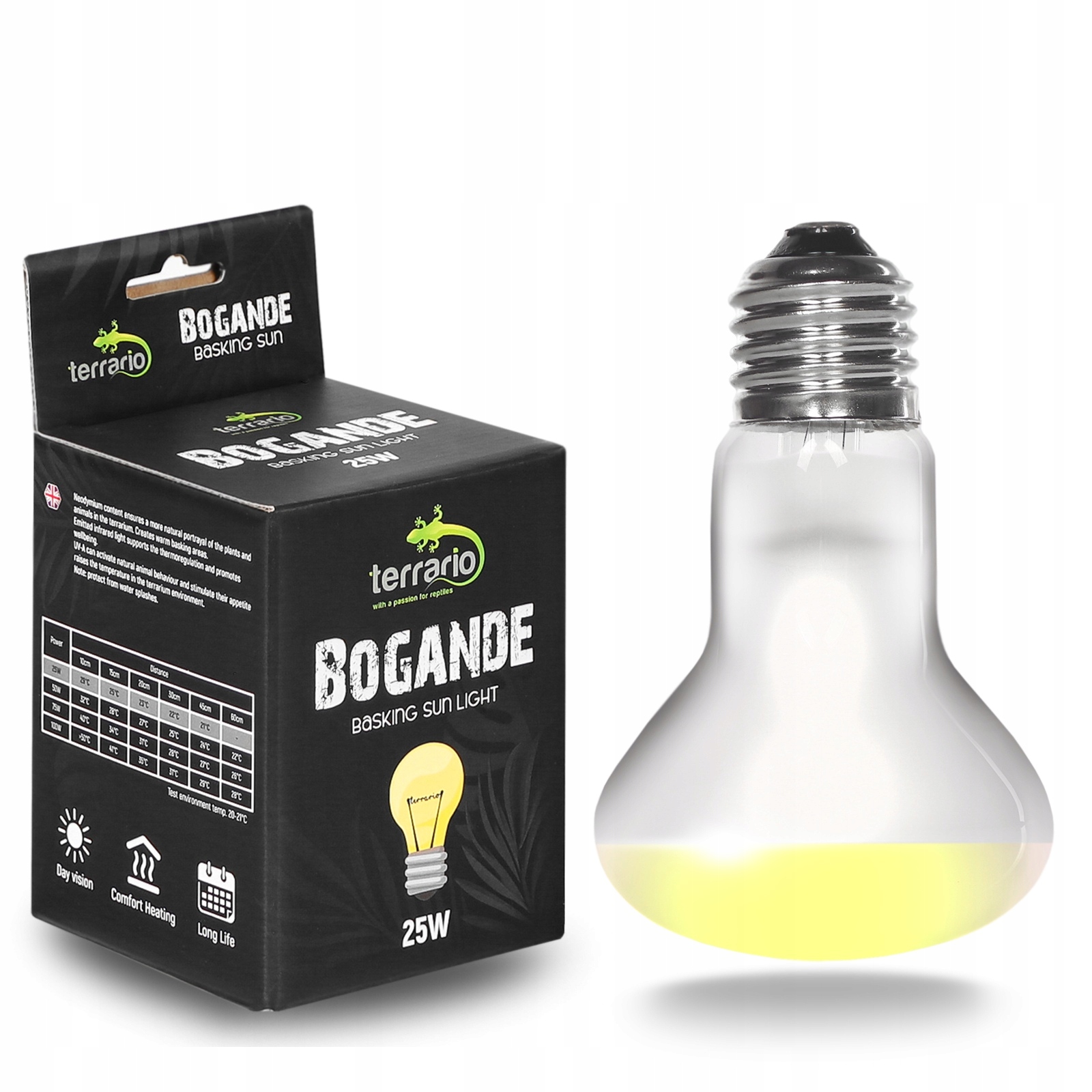 

Ogrzewanie Terrarium Żarówka Punktowa Grzewcza 25W