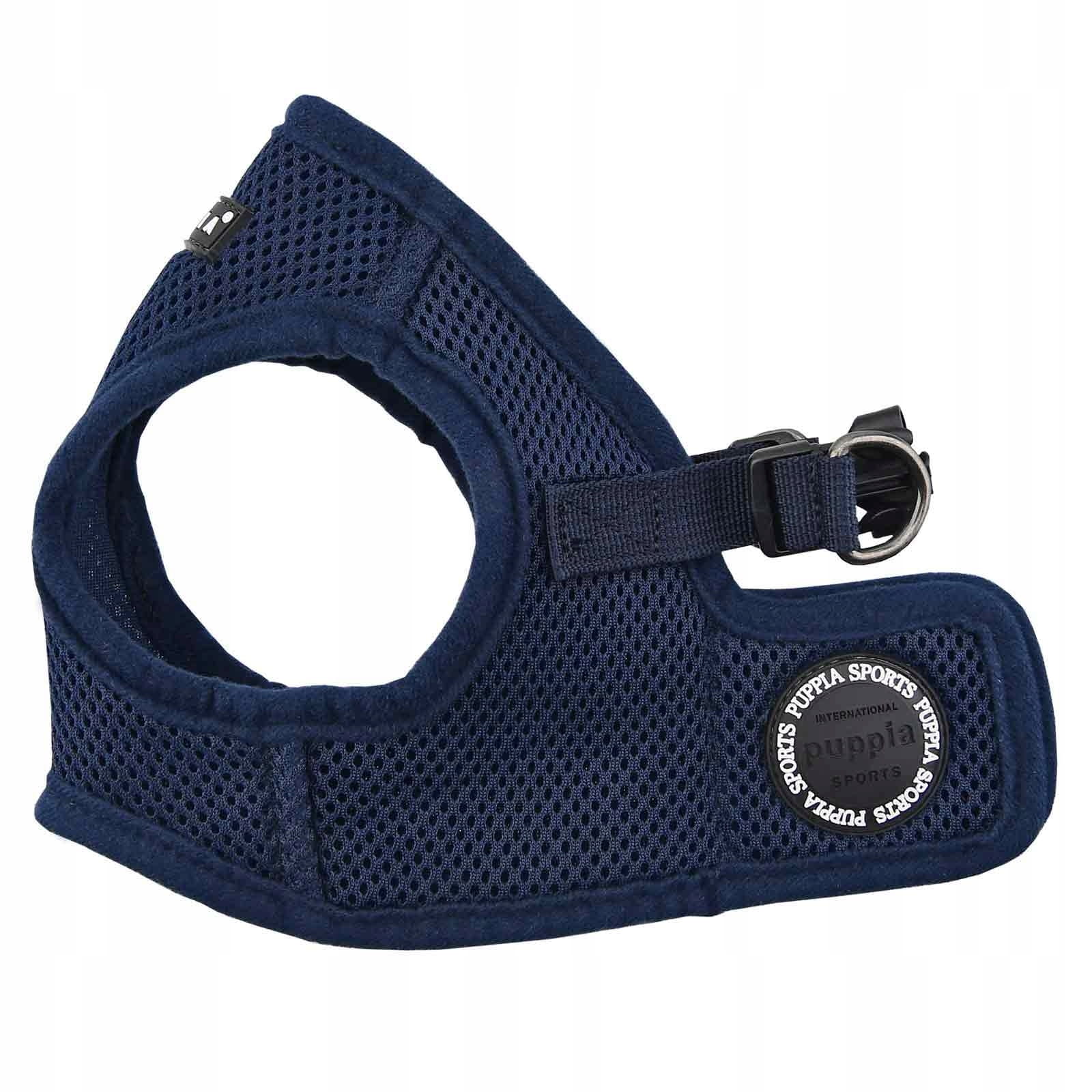 Levně Postroj/vesta Puppia Soft Navy vel Xs