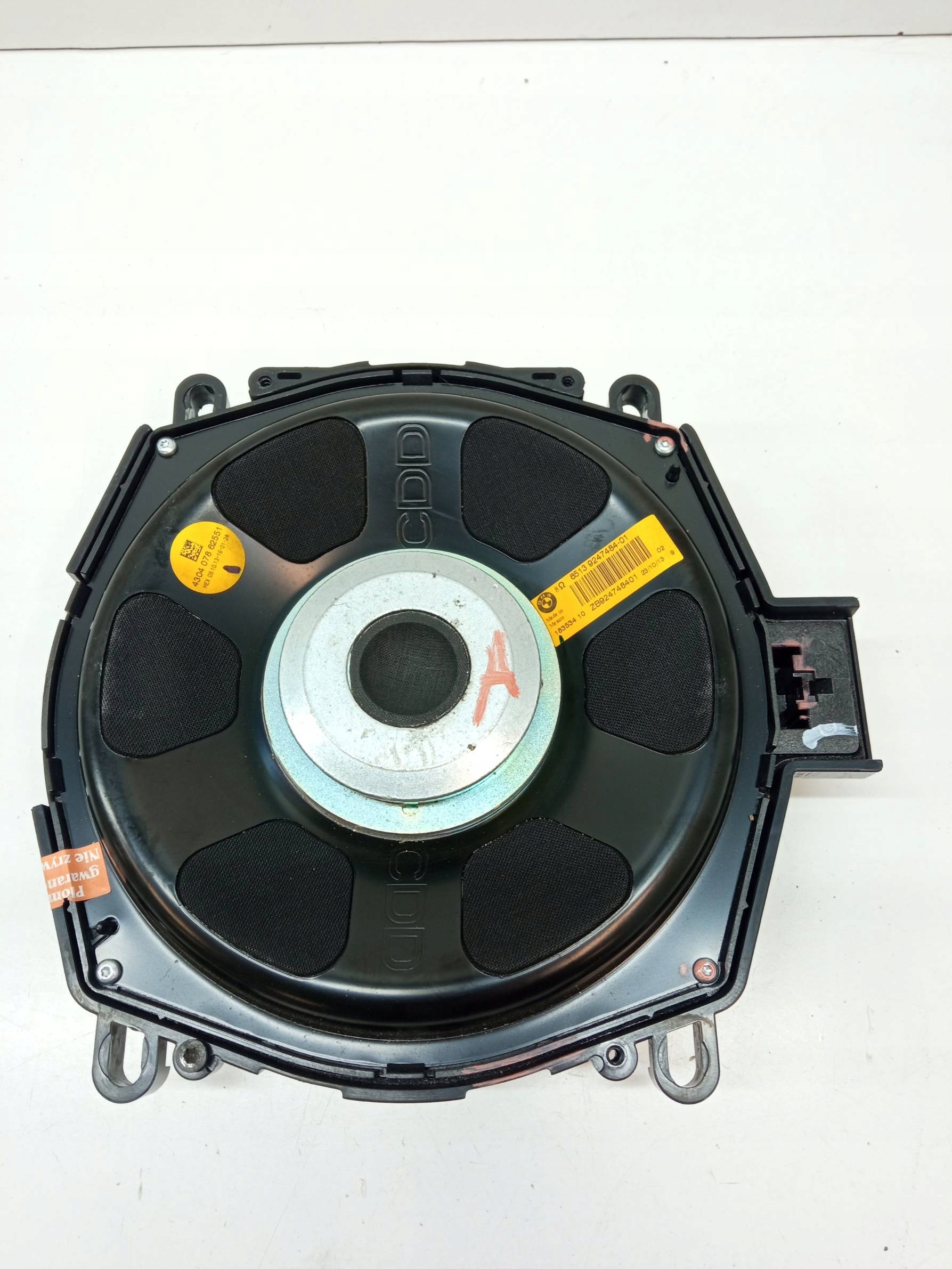 speaker 9247484 Bmw X6 and (2009-2014) E71