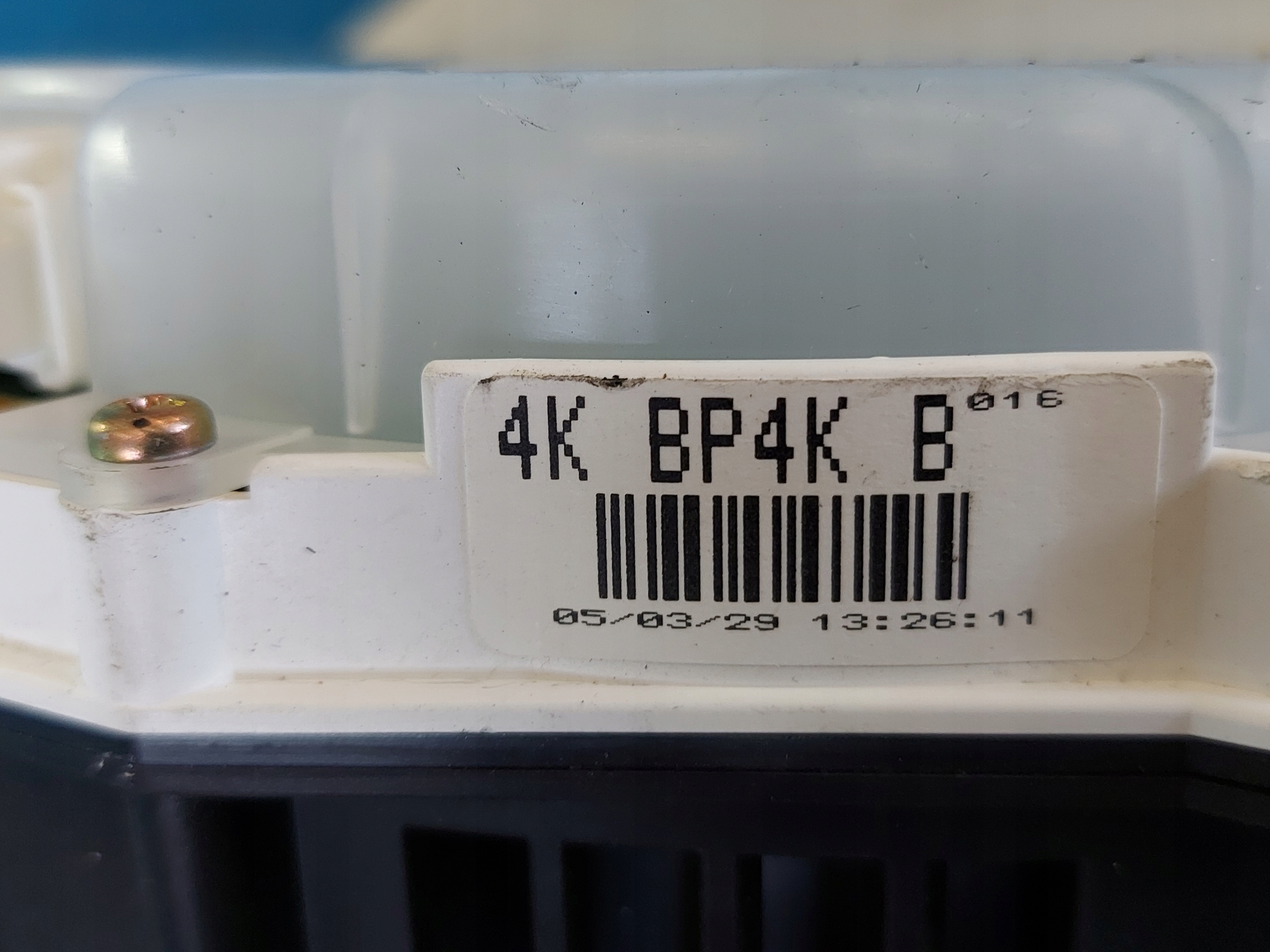dials clock MAZDA 3 1.6 MZR 4KBP4KB