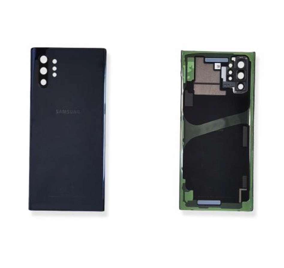 Org Klapka Galaxy Note 10 Plus; SM-N975F, czarna