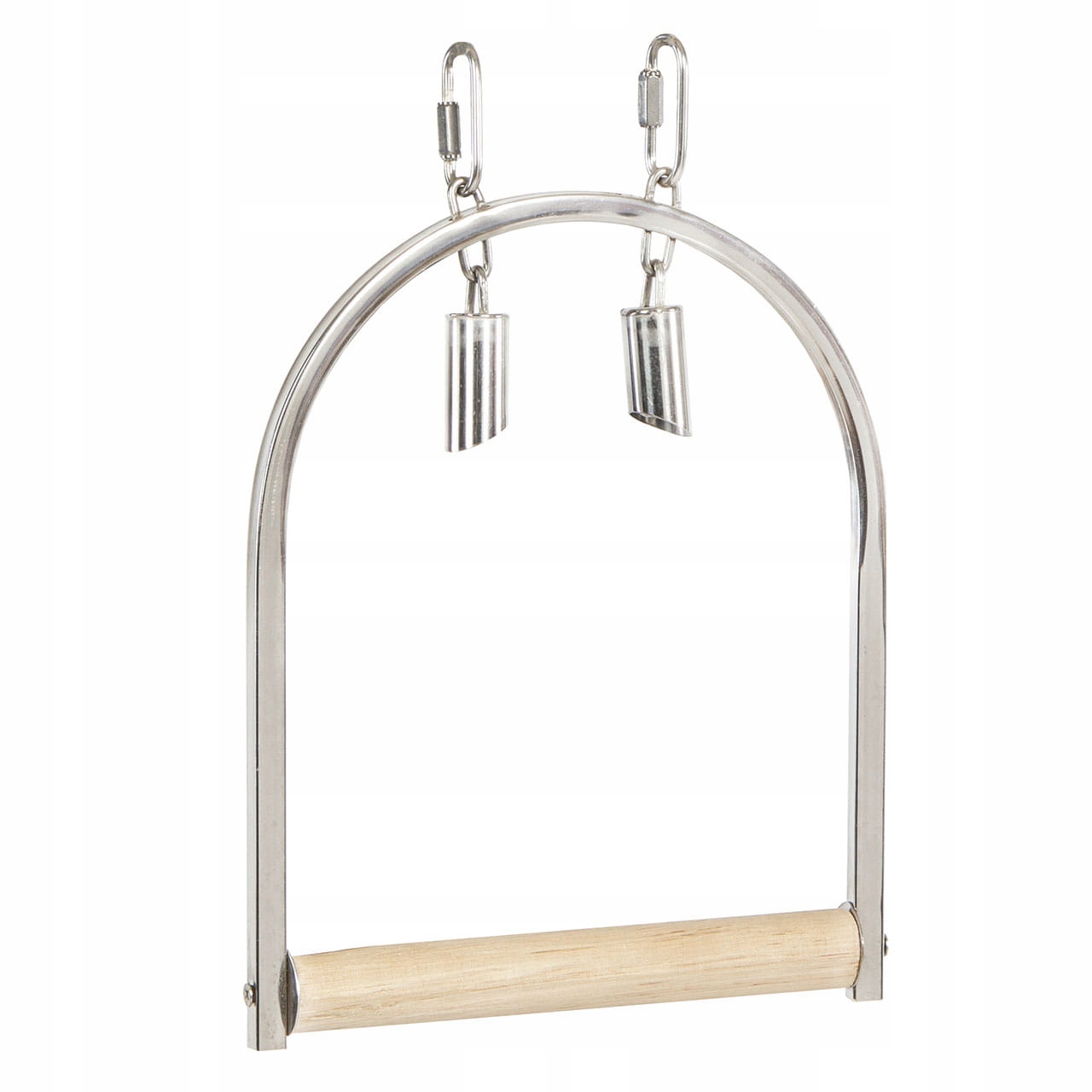 Levně Houpačka z nerezové oceli M – pro středně velké papoušky