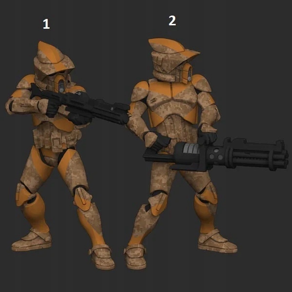 ARF Specialists model pasuje do gry StarWars Legion 1