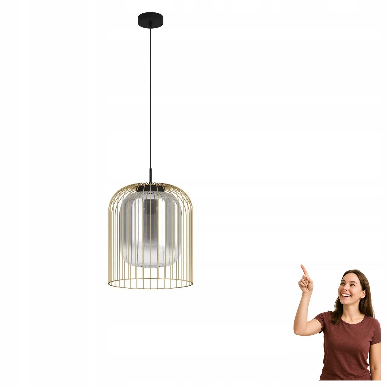 Závesná lampa Caminata 39695 Eglo