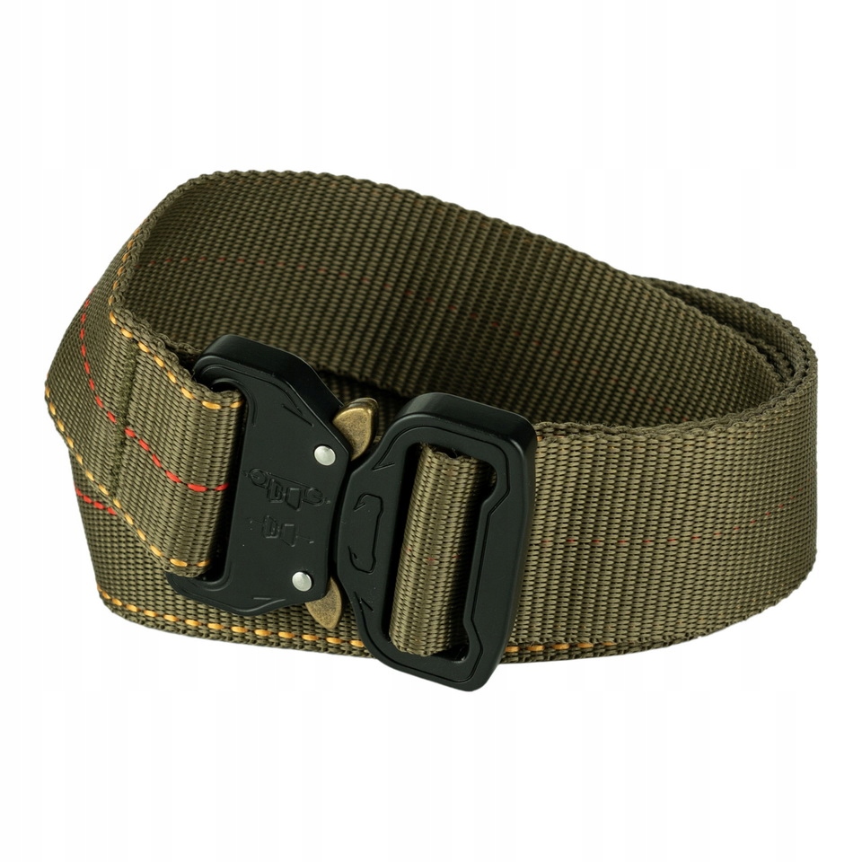 Pasek Aviator Belt oliwkowy zielony 125 cm 4 cm