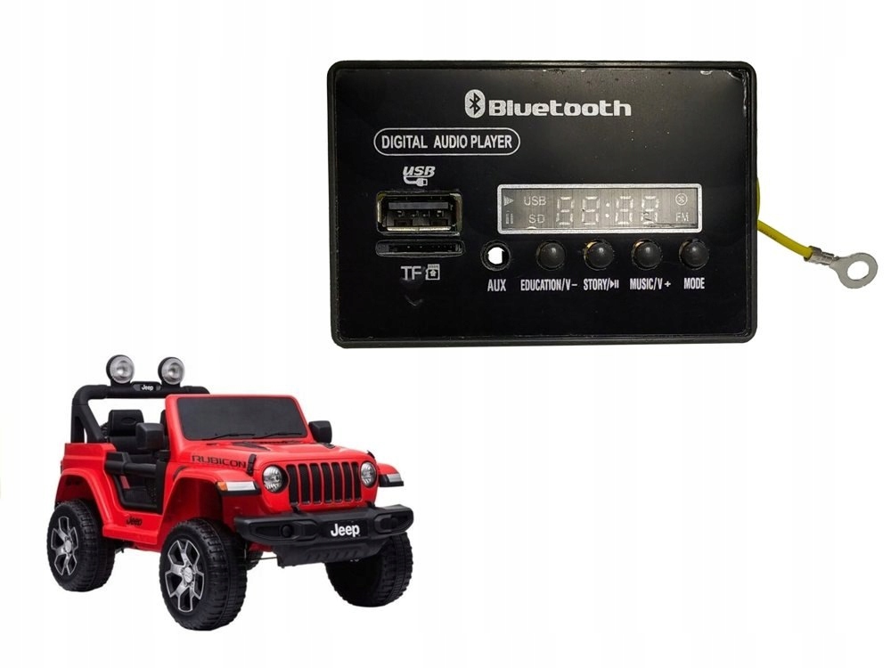 Panel Muzyczny Do Auta na Akumulator DK-JWR555 Lean Cars