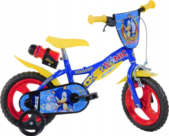 Dinobikes Dětské kolo 12" s příslušenstvím Sonic
