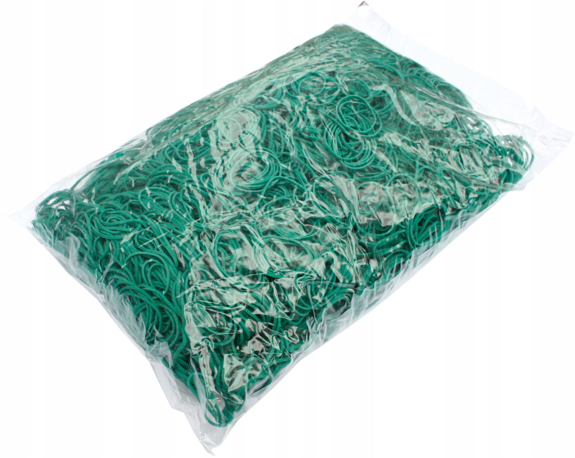 GUMKI RECEPTURKI MAŁE MOCNE 30 mm x 1,5 mm ZIELONE 1 KG Marka inny