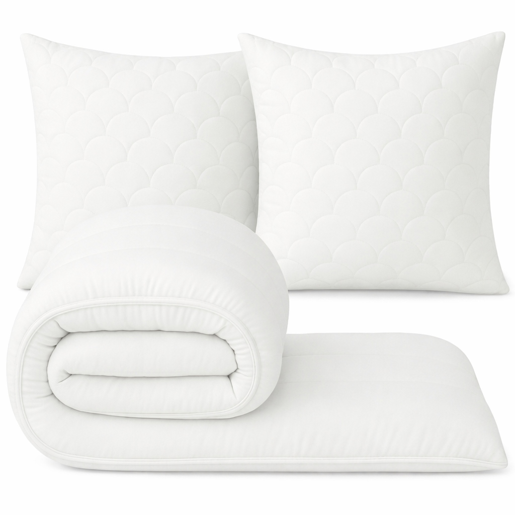 Celoroční sada přikrývka 180x200 2x polštář 70x80 antialergický komplet