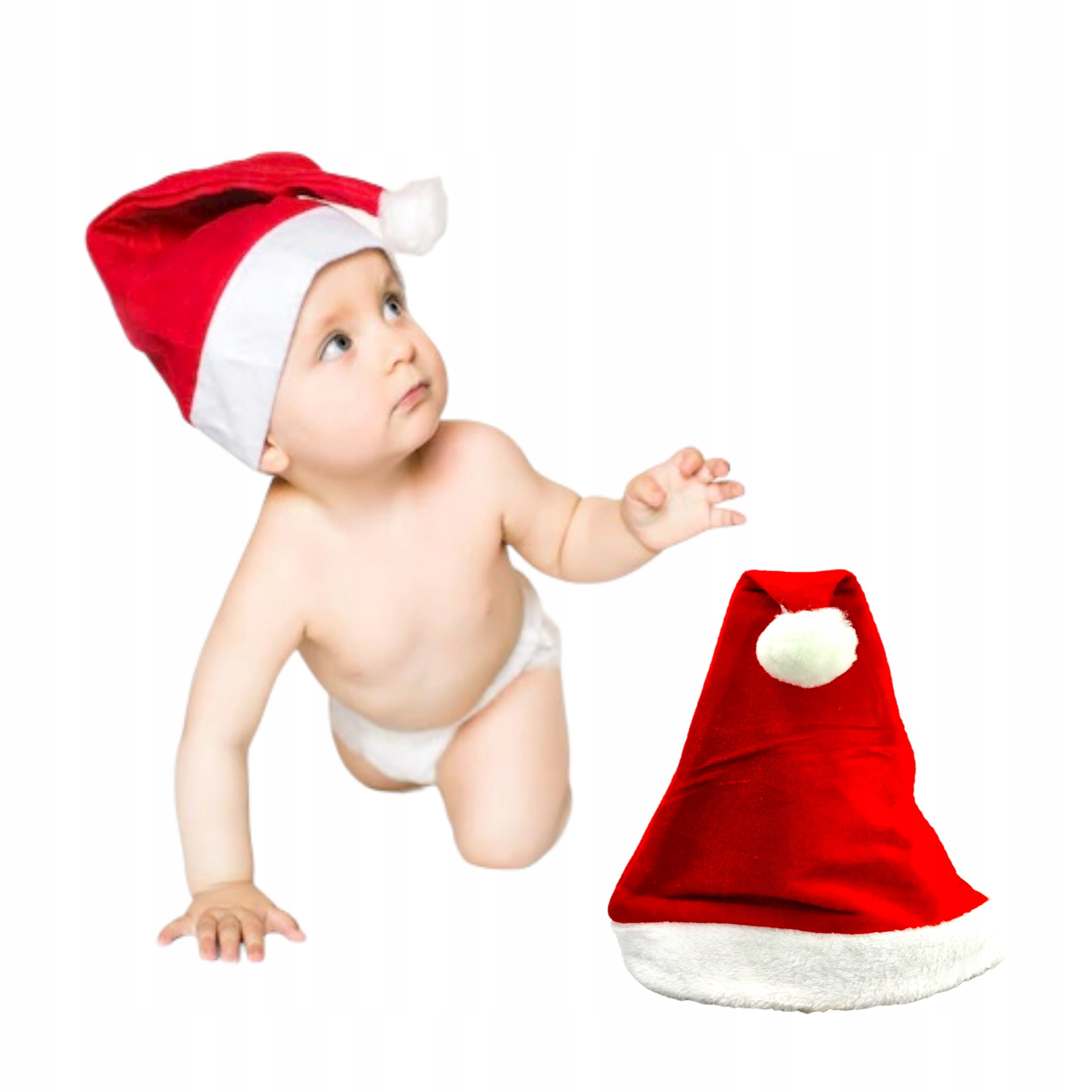 

Czapka Mikołaja Przebranie Strój Świętego Mikołaja