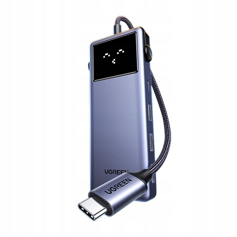 UGREEN CM888 Uno 7w1 USB-C PD HDMI Grafitowy