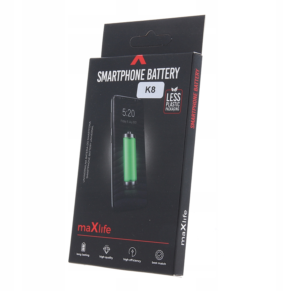 

Bateria Maxlife do Lg K8 K350N K7 X210 BL-46ZH 2