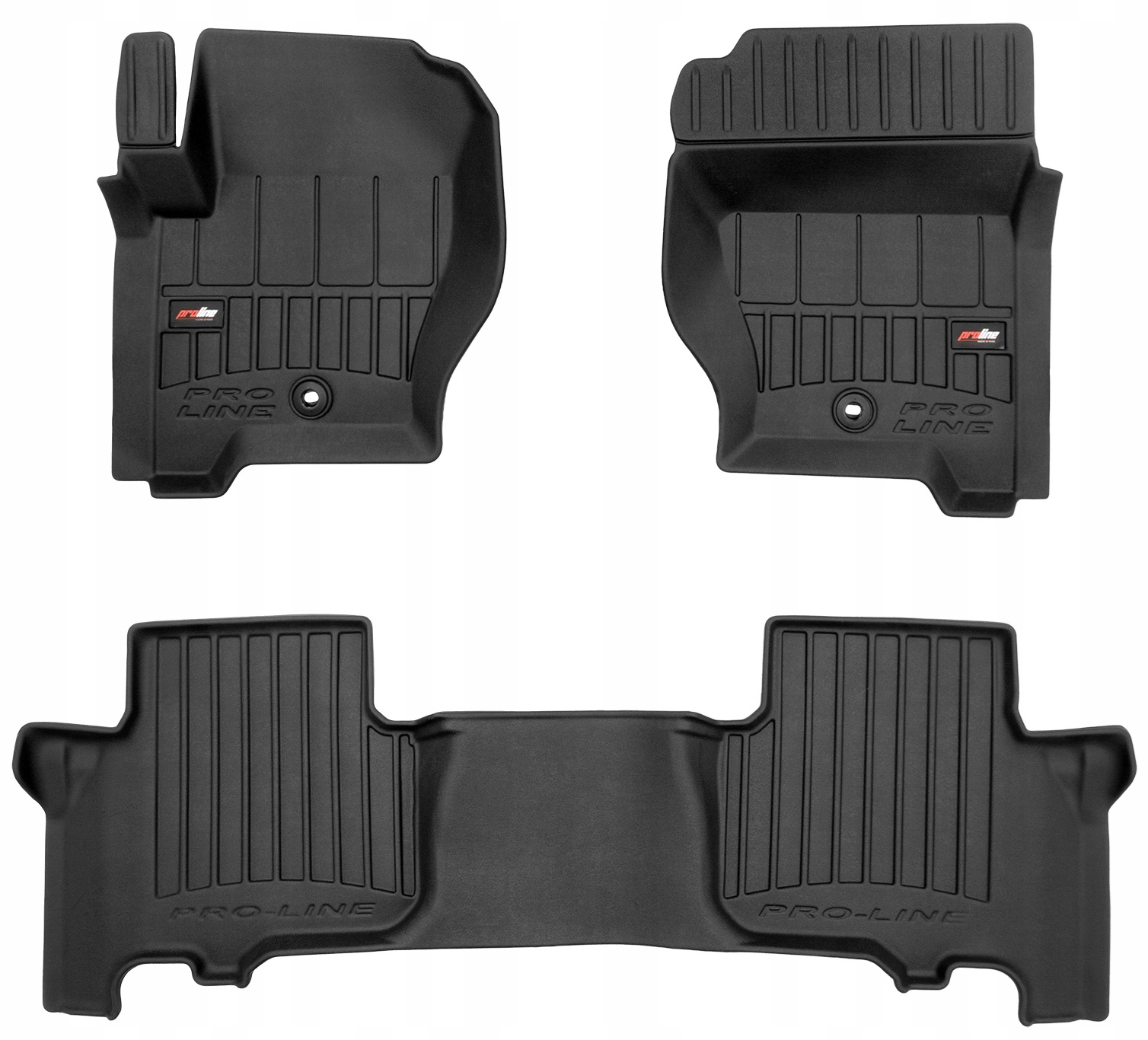 Gumové Koberce Land Rover Discovery 3 III 2004-2009 Korytka 3D