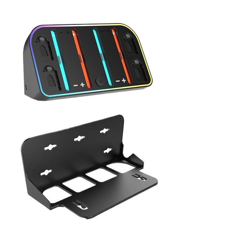 Ładowarka Gaekol 2 w 1 z uchwytem ściennym i ładowaniem Joy-Con