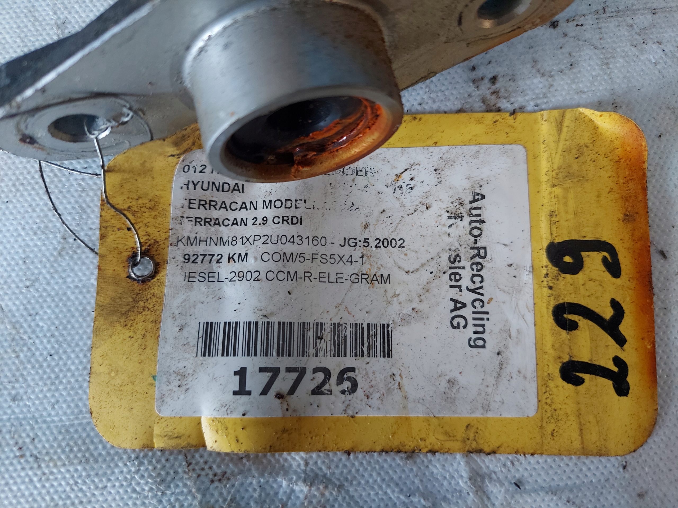 Servofreno HYUNDAI TERRACAN 2.9 CRDI MANDO