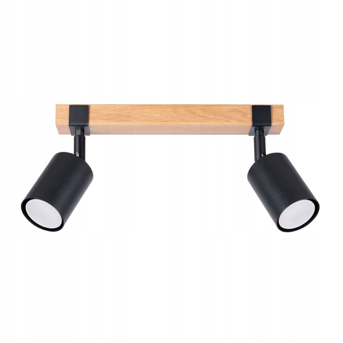 Škandinávsky stropný spot čierny 2xGU10 Fager Sollux Lighting