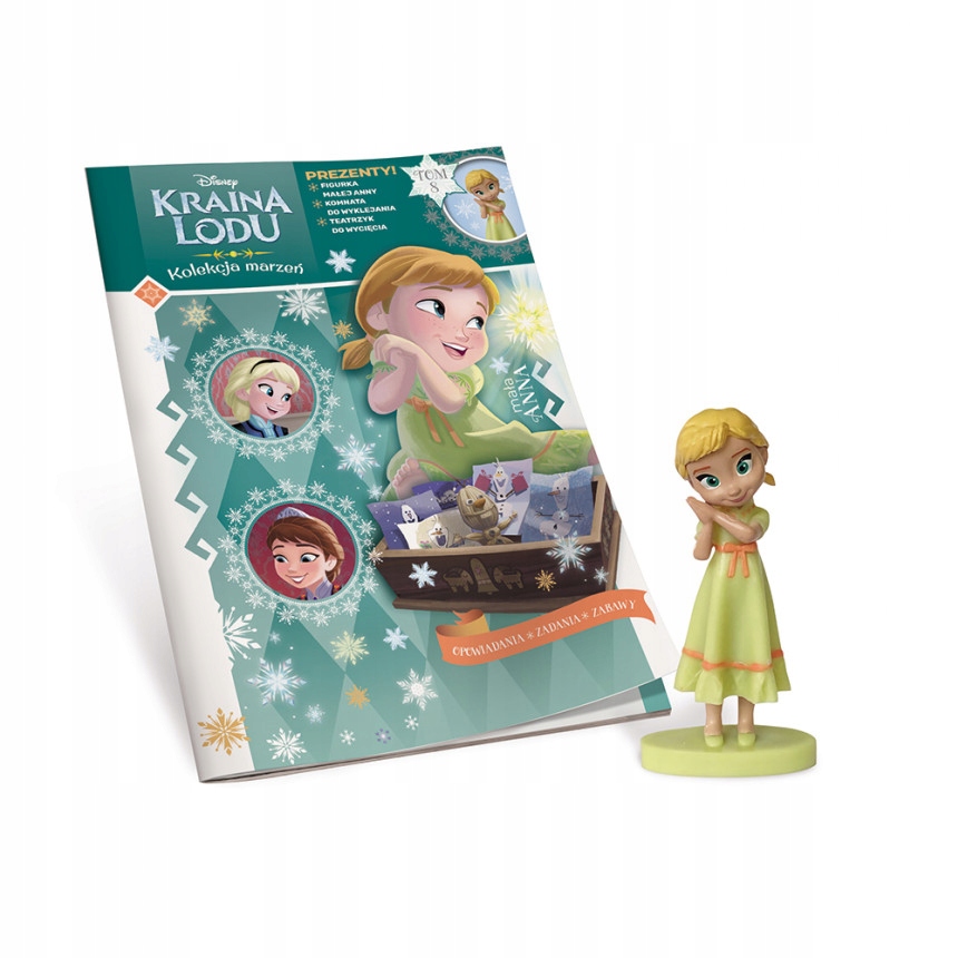 

Kraina Lodu Mała Anna Figurka Naklejki Tom 8