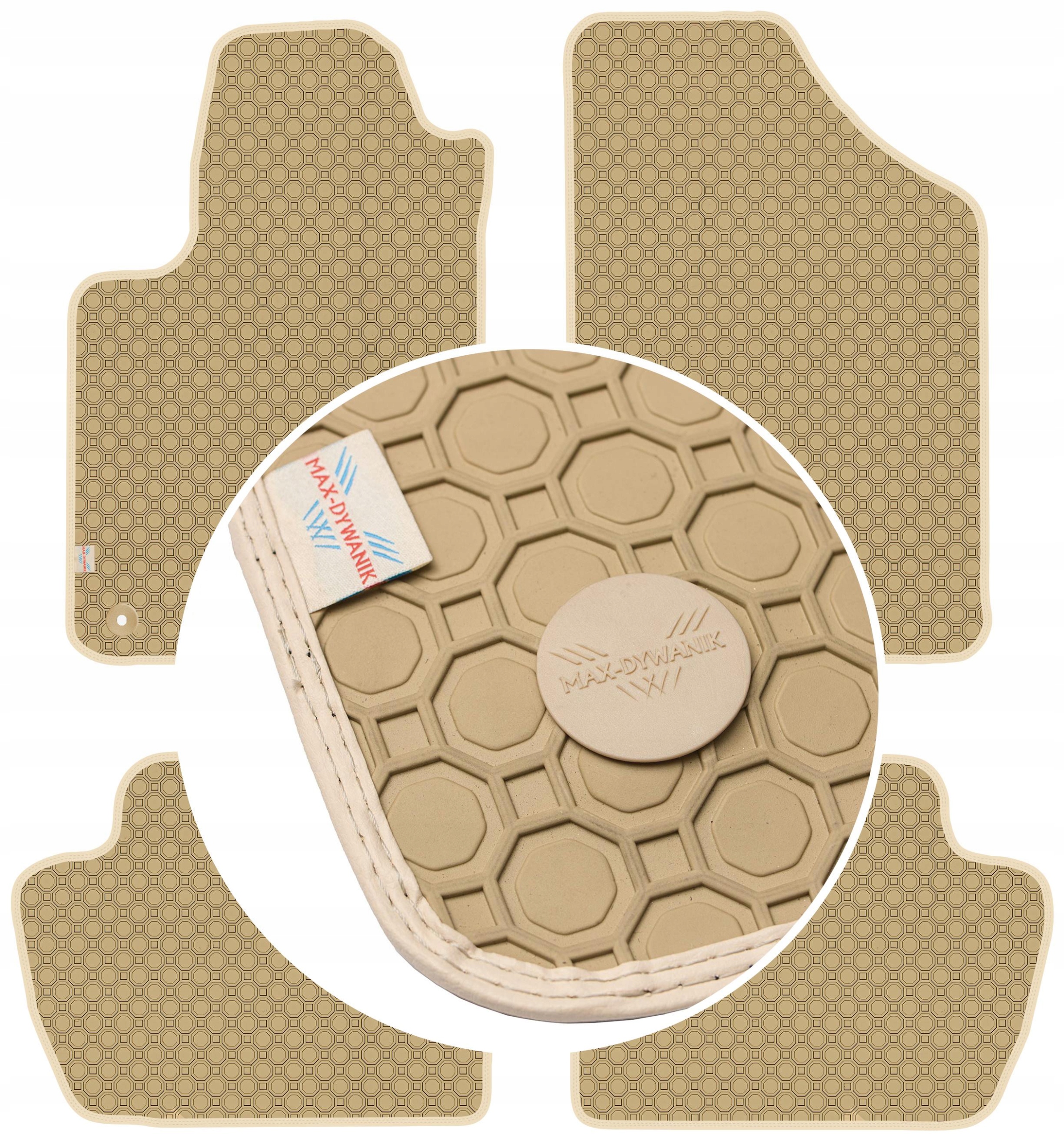 Peugeot 307 2001-2007 Koberce Béžové