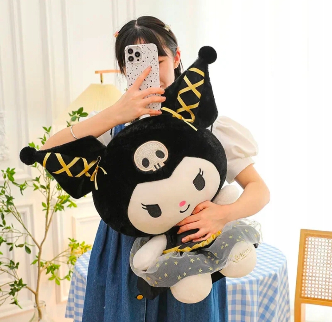 HELLO KITTY KUROMI PRZYTULANKA MASKOTKA ZABAWKA PLUSZOWA 100CM Marka inna