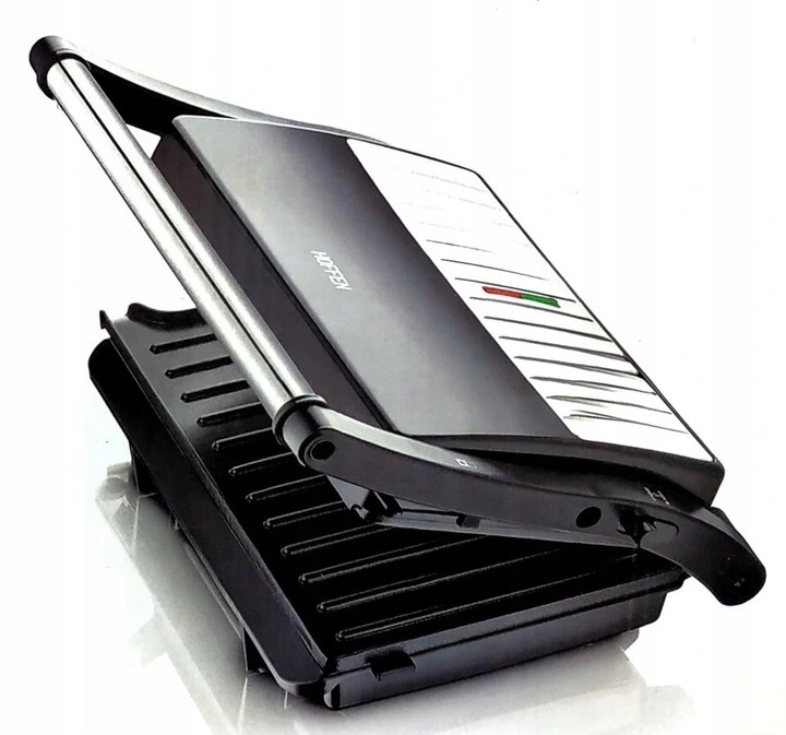 Hoffen Grill elektryczny czarny 1000W opiekacz
