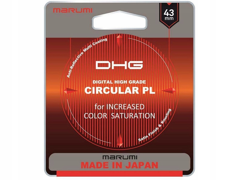 Filtr polaryzacyjny MARUMI DHG Circular PL (43 mm)