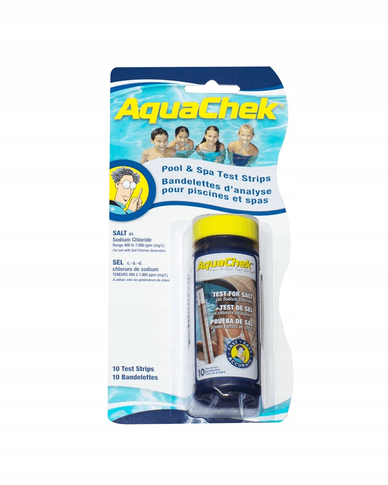 

Aquachek paski do soli w basenie 10 szt