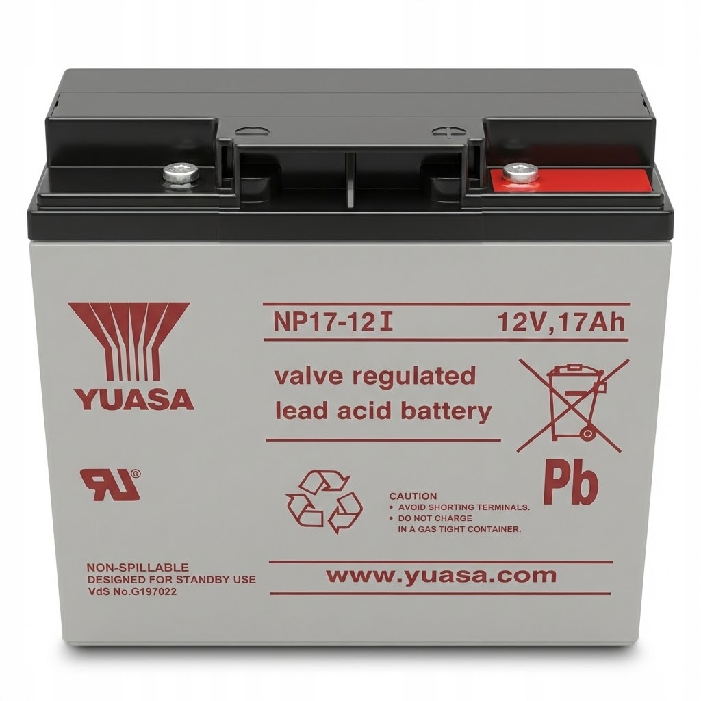 Akumulator Bateria Yuasa NP17-12I NP17 12V 17Ah Do Zasilania Awaryjnego Ups