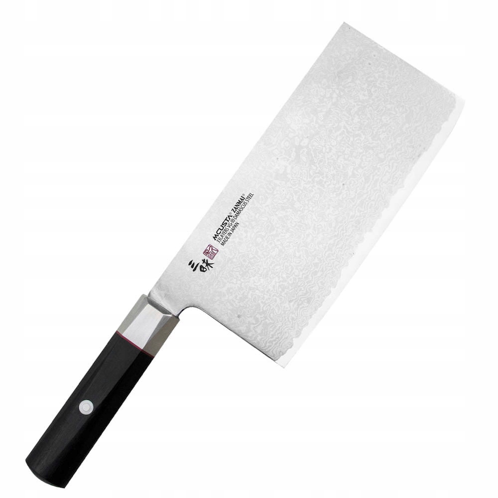 Mcusta Zanmai VG-10 Splash Japonský nôž v čínskom štýle na sekanie 18 cm