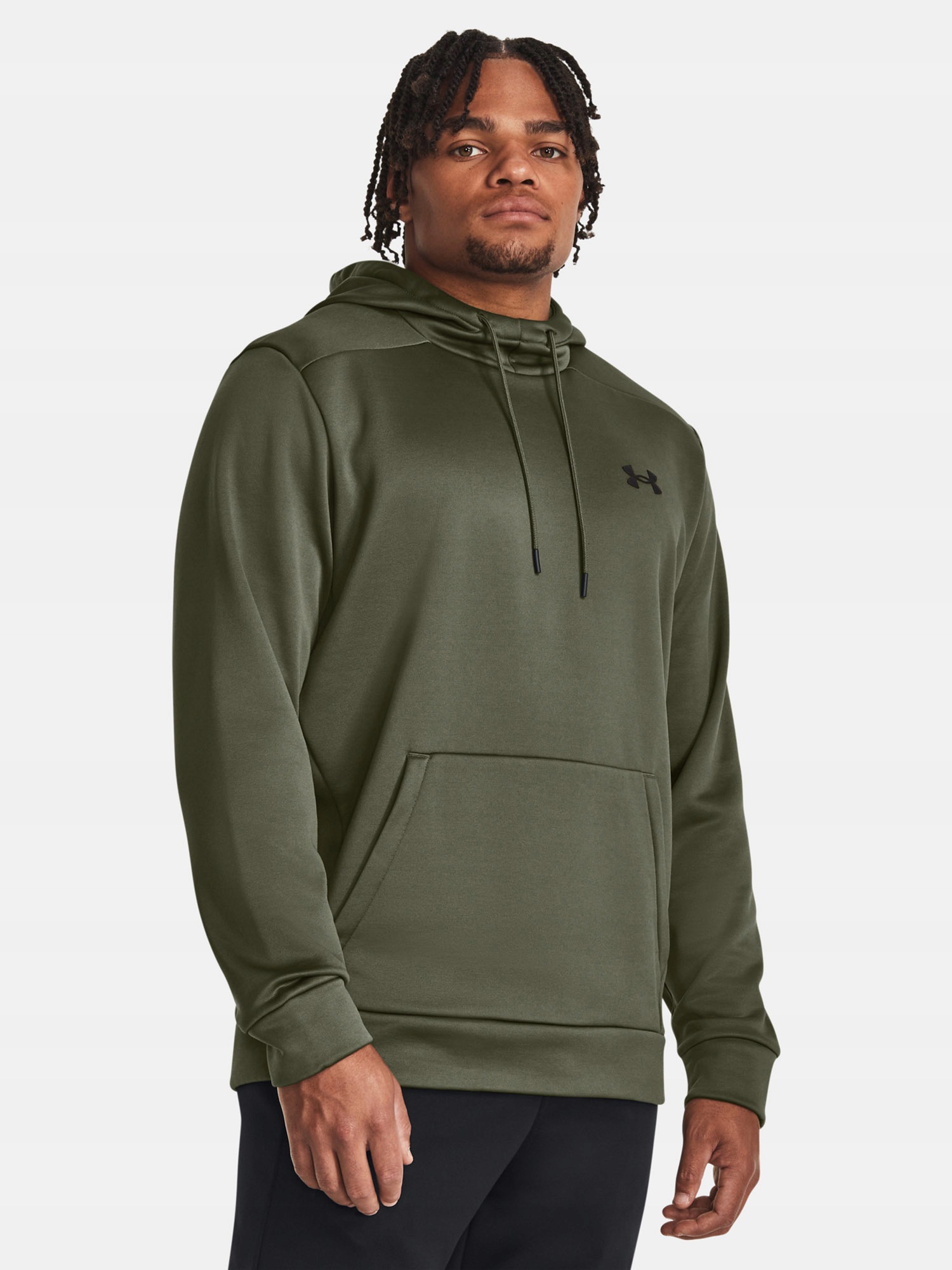 Under Armour Mikina Ua Armour Fleece Hoodie-GRN zelená