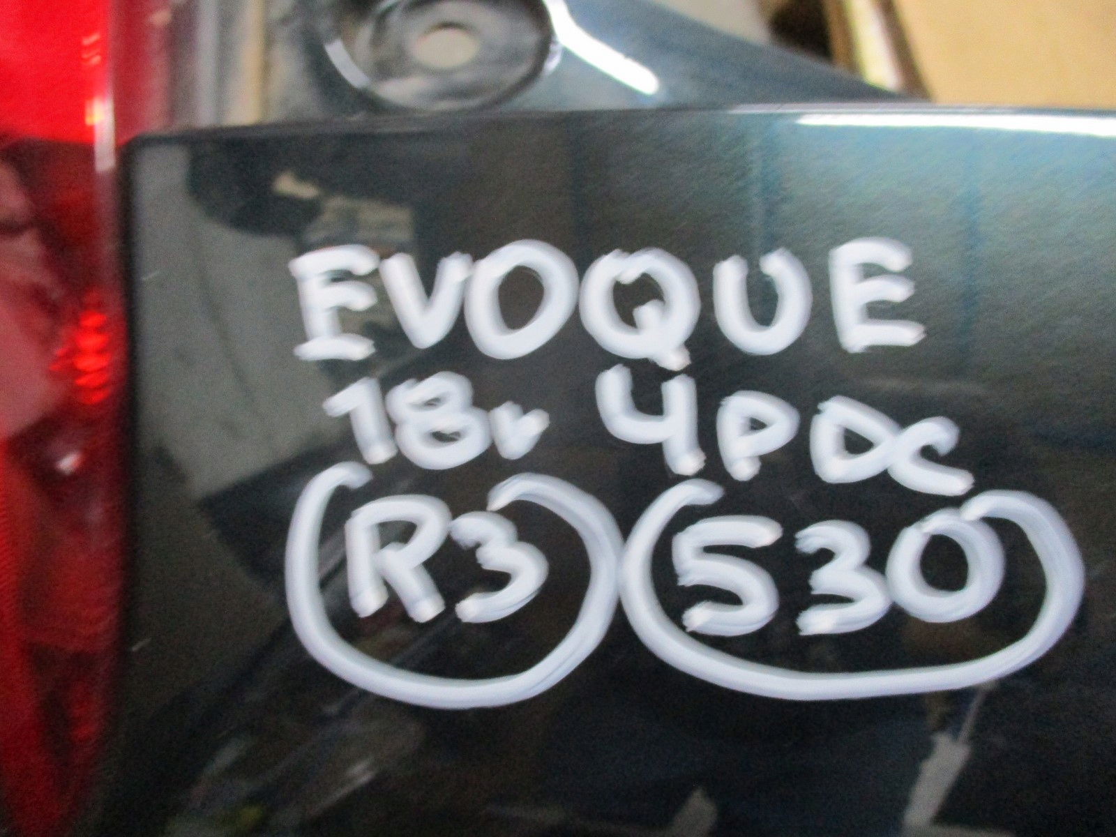 bumper rear part RANGE ROVER EVOQUE 4 PDC 18R rear