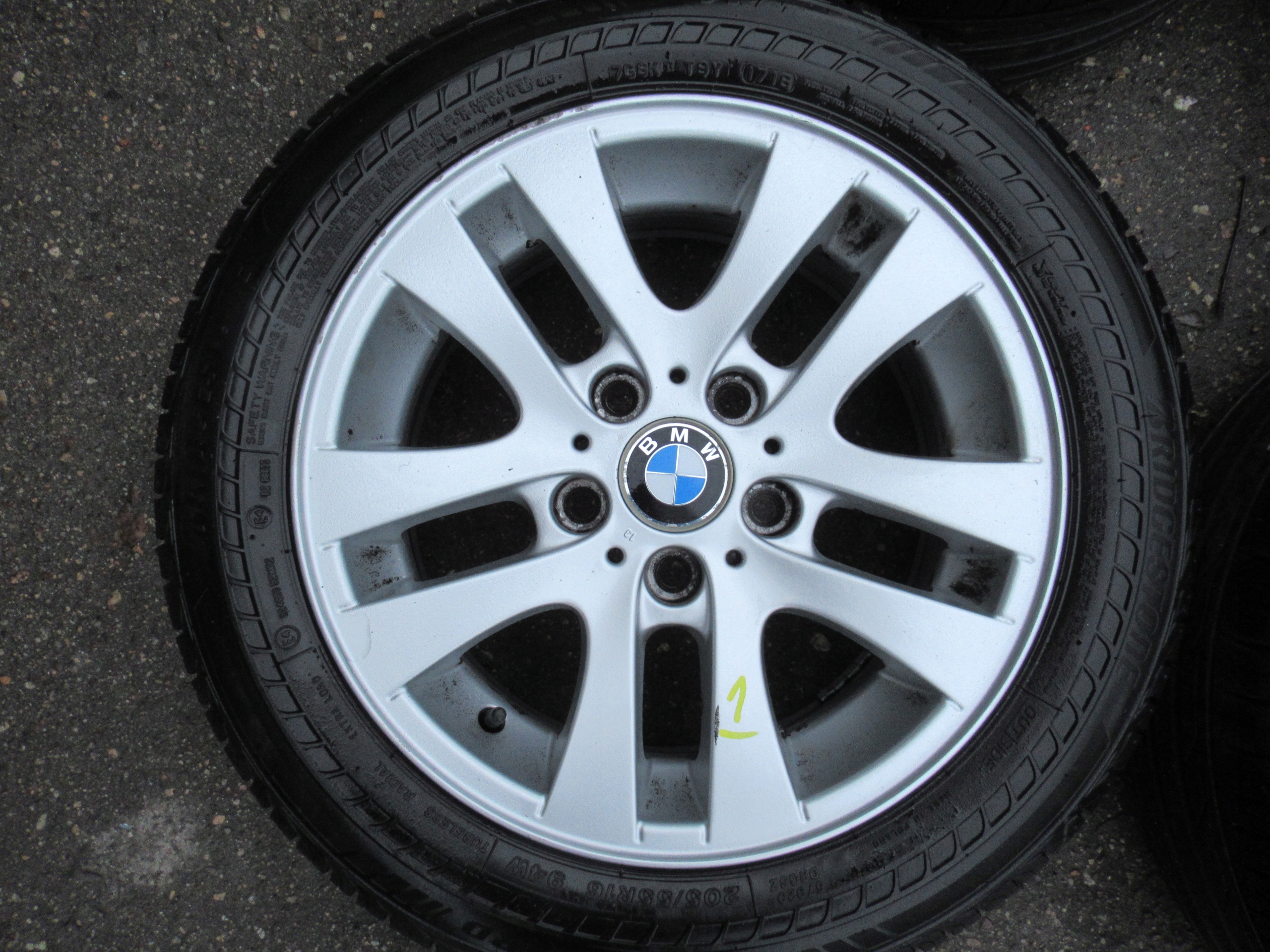 BMW E90 E91 discs aluminium disc 16 KPL