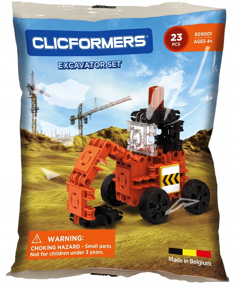 

Clics Pl klocki Clicformers 809001 Koparka 23 el.