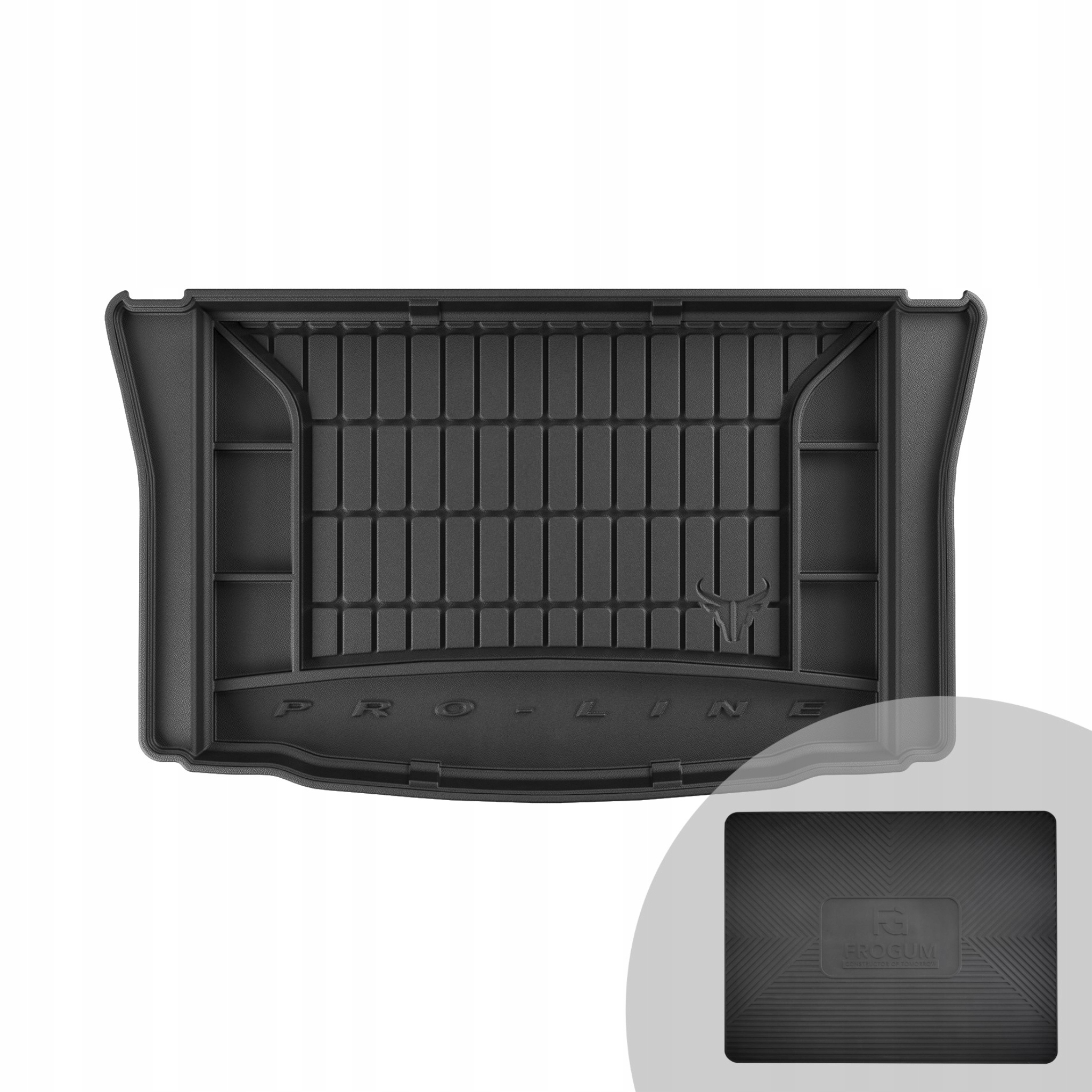 Frogum Gumová rohož do kufru 3D pro Seat Mii/Škodu Citigo, Vw Up! 2011-