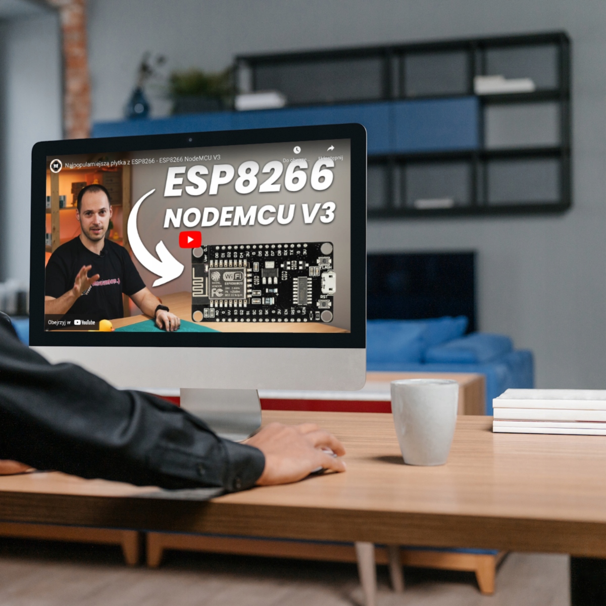Moduł WiFi ESP8266 NodeMCU V3 zgodny z ARDUINO | micro usb | antena na pcb Model Moduł WiFi ESP8266 NodeMCU V3 zgodny z ARDUINO