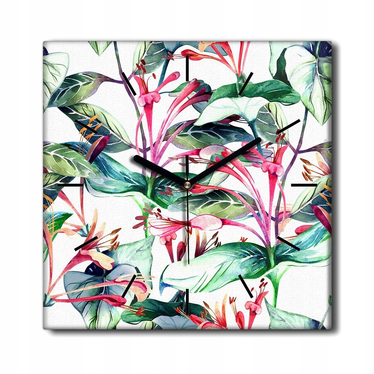 

Zegar canvas wiszący Natura Egzotyczny Kwiat 30x30