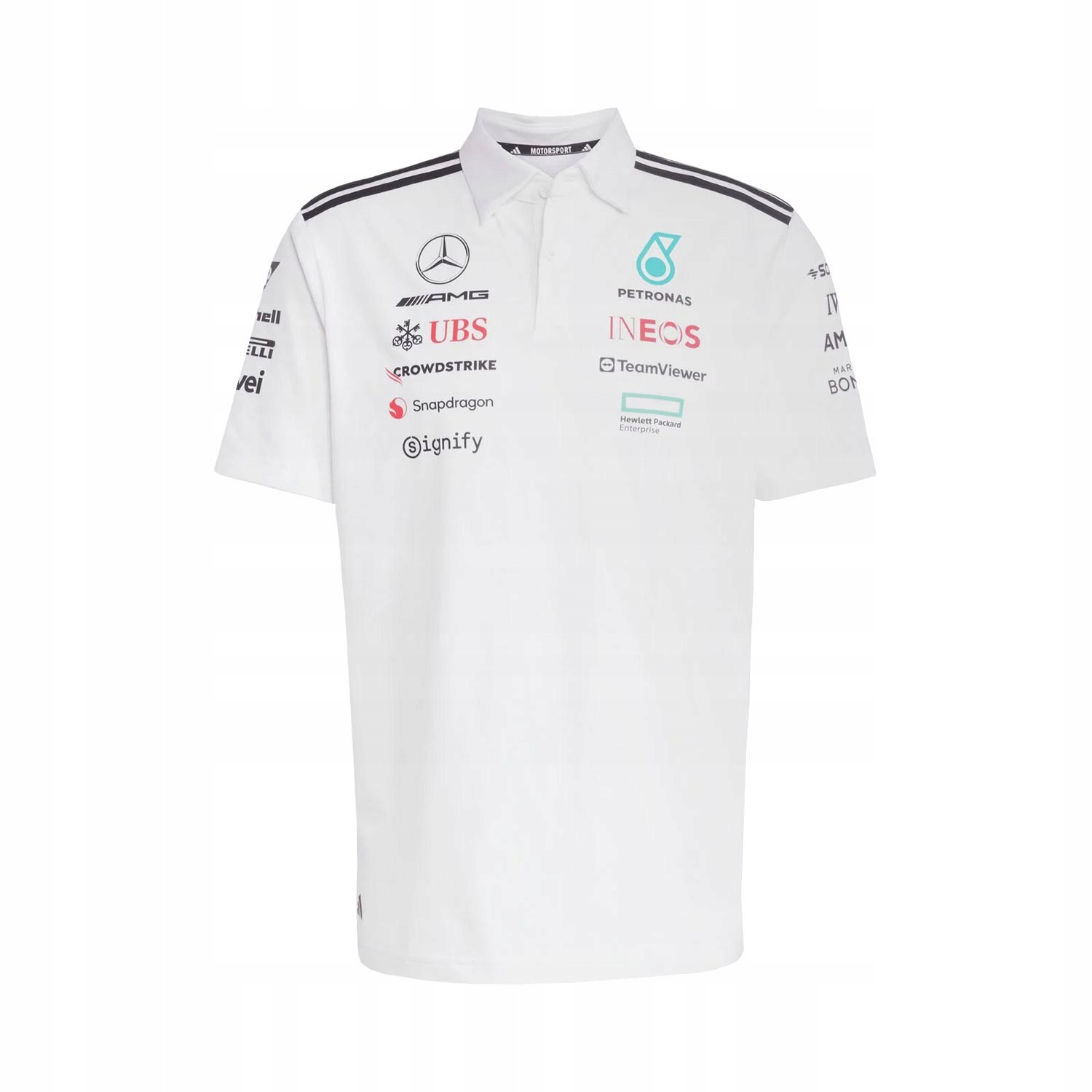 Polokošile Team Mercedes Amg F1 bílé