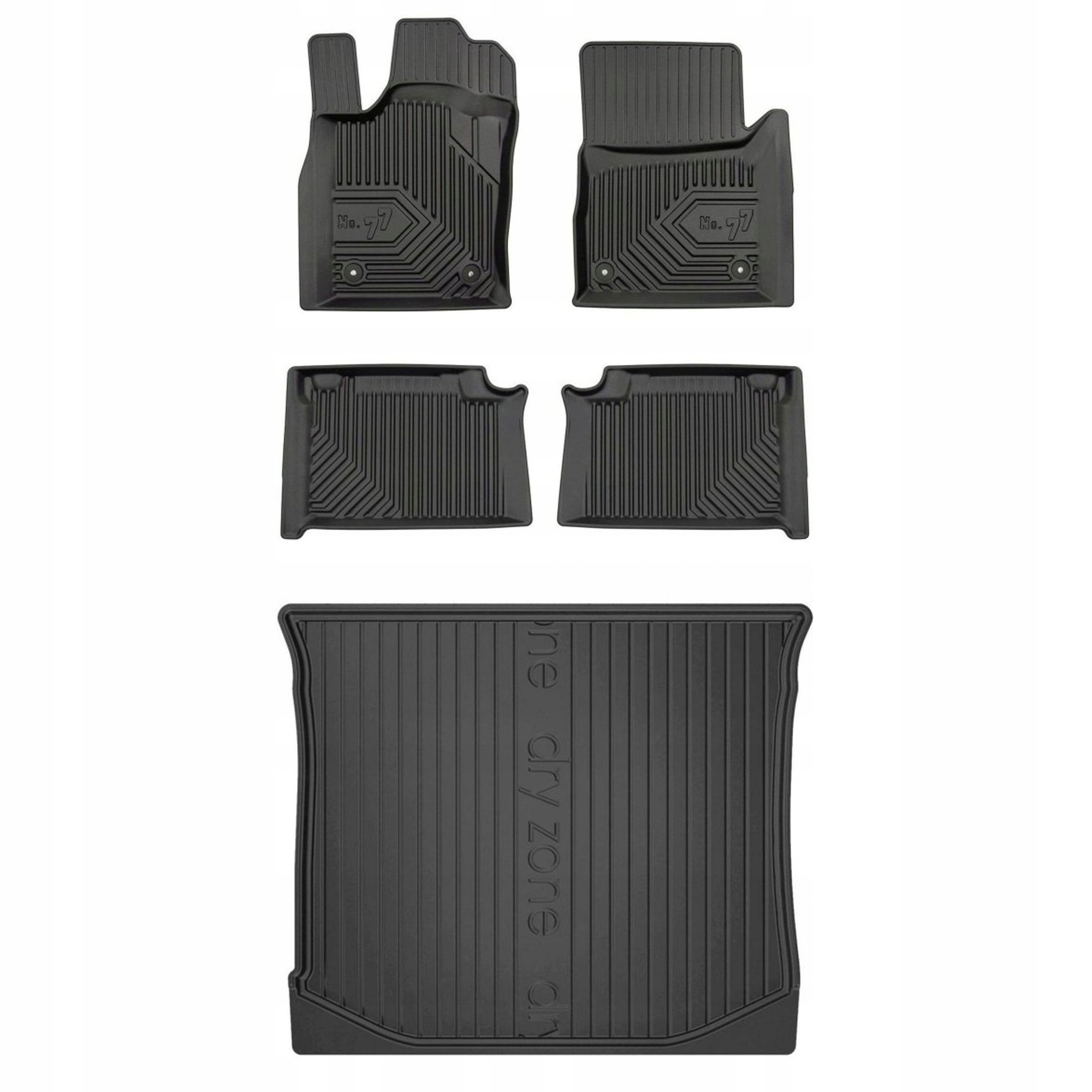 Gumová sada kobercov a rohoží Jeep Grand Cherokee IV 2010-2021