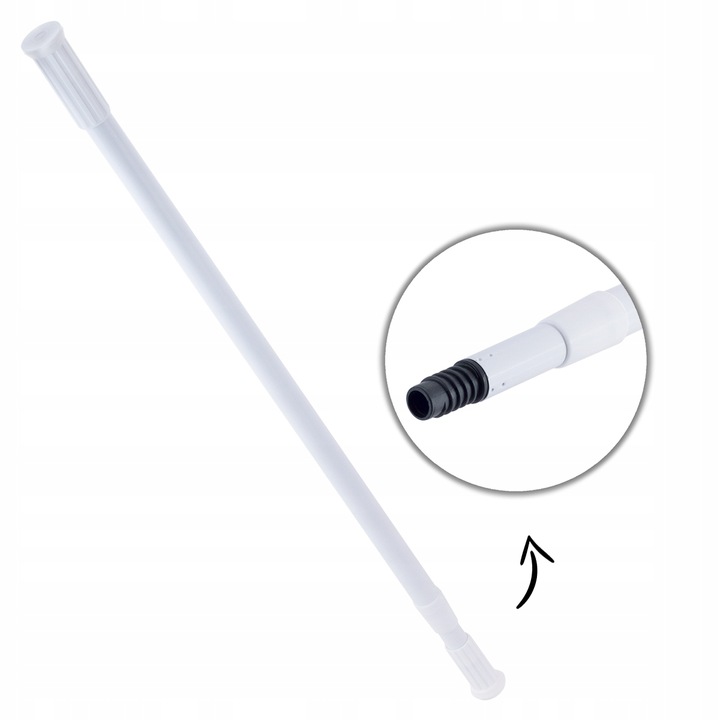 DRĄŻEK ROZPOROWY PRYSZNICOWY TELESKOPOWY KARNISZ Materiał wykonania inny