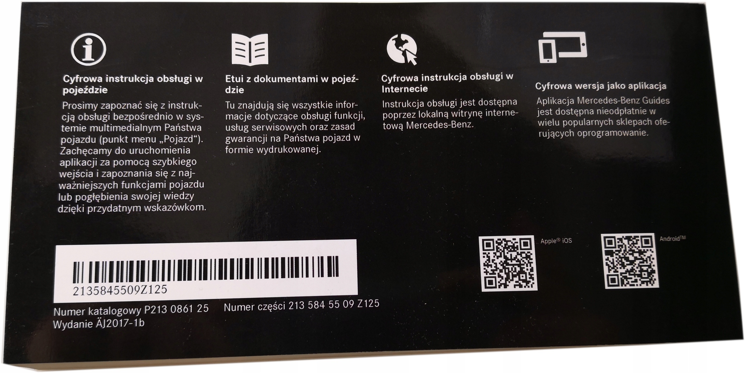 INSTRUKCJA OBSŁUGI MERCEDES W213 S213 E KLASA Tytuł INSTRUKCJA OBSŁUGI MERCEDES